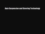 Read Auto Suspension and Steering Technology Ebook Free