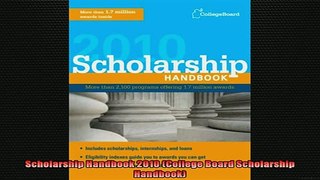 READ book  Scholarship Handbook 2010 College Board Scholarship Handbook Full EBook