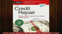 FREE EBOOK ONLINE  Credit Repair Make a Plan Improve Your Credit Avoid Scams Full EBook