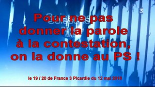 La censure par substitution de France 3 Picardie