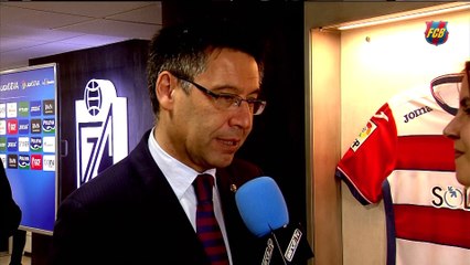 President Bartomeu: “It’s a well deserved league title”