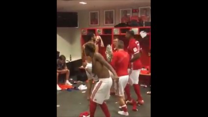 Bayern Munich Players Doing Running Man Challenge After Winning The Title!