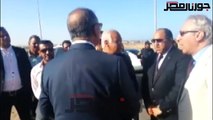 بالفيديو وزير النقل يوجه بتطوير طريق ميناء سفاجا