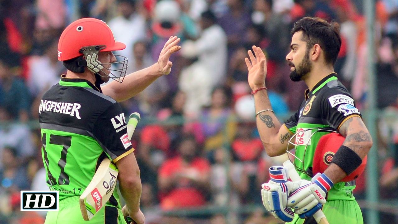 IPL9 RCB vs GL De Villiers and Virat Struck Centuries 229 runs off 98 balls