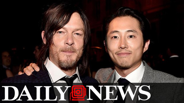 ‘The Walking Dead’ Stars Norman Reedus, Steven Yuen Aid Car Crash Victims