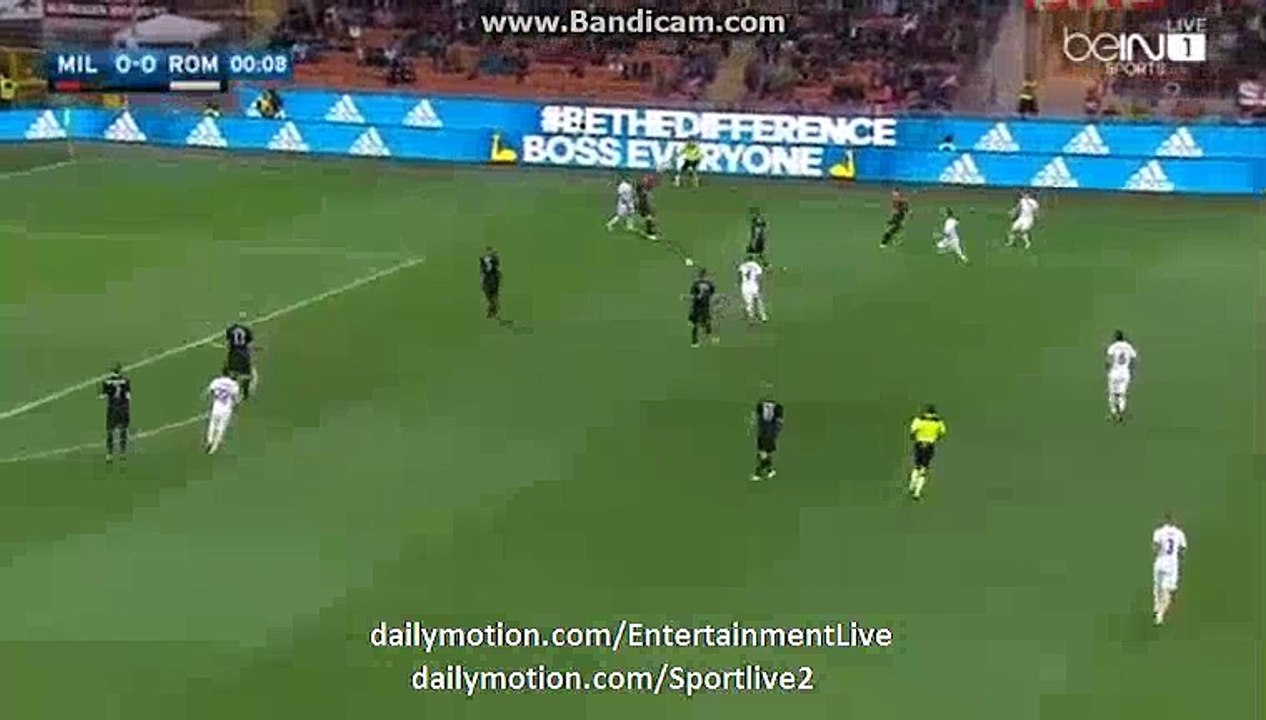 Mario Balotelli Fantastic SHOOT Milan 0-0 Roma