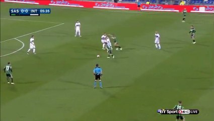 Goal Matteo Politano - US Sassuolo 1-0 Inter Milan -14.05.2016