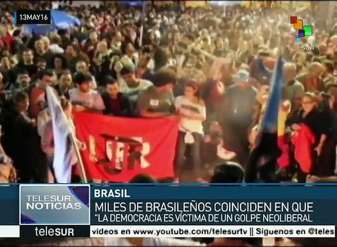 Miles de brasileños protestan contra el gobierno de Michel Temer