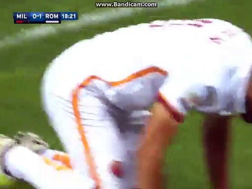 Mohamed Salah Amazing Goal HD Milan 0-1 Roma