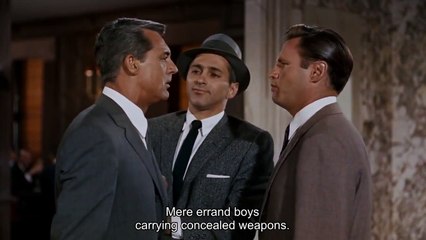 "Who are you" - North by Northwest