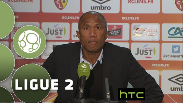 Conférence de presse RC Lens - FC Metz (1-0) : Antoine KOMBOUARE (RCL) - Philippe HINSCHBERGER (FCM) - 2015/2016