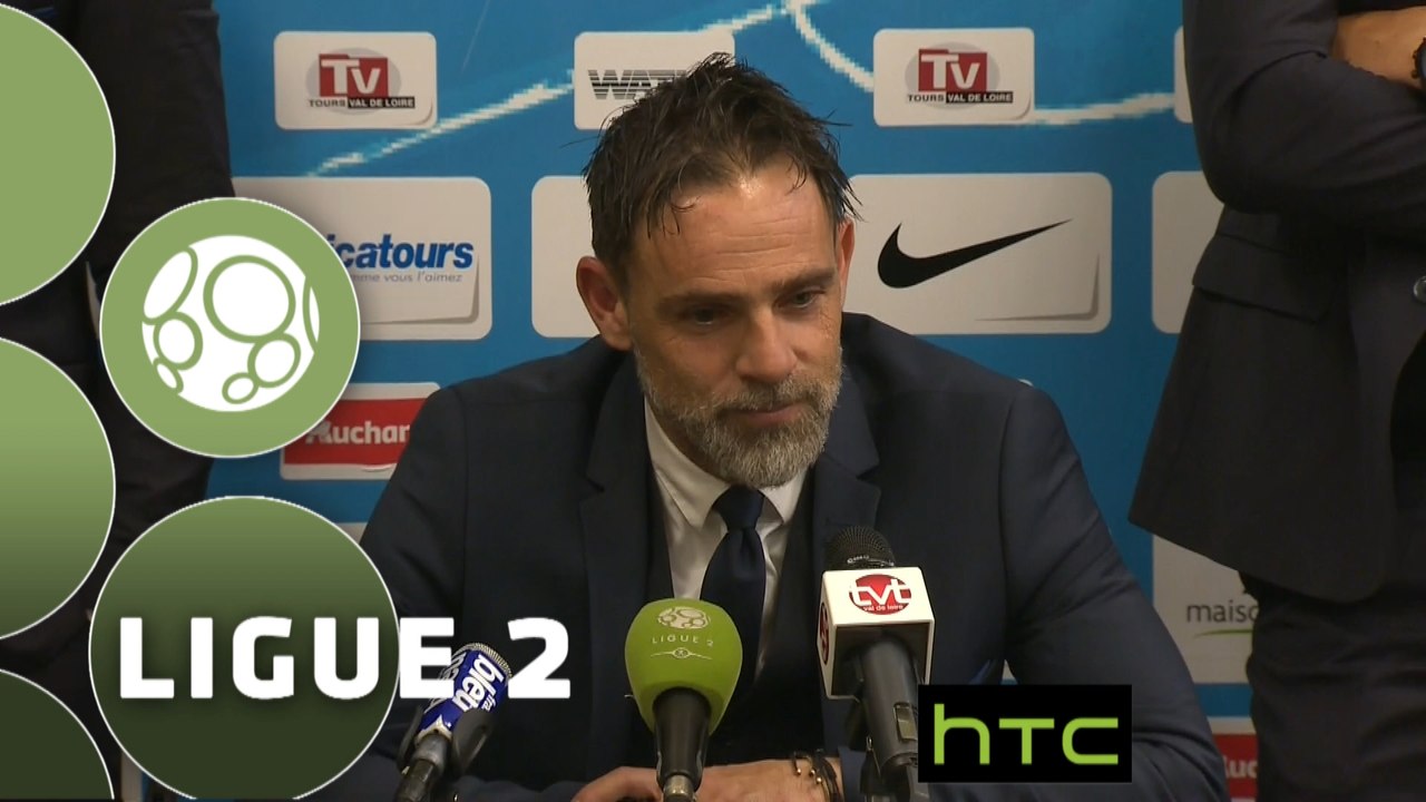 Conférence de presse Tours FC - AS Nancy Lorraine (2-5) : Marco SIMONE (TOURS) - Pablo  CORREA (ASNL) - 2015/2016