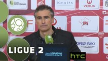 Conférence de presse Dijon FCO - AC Ajaccio (2-0) : Olivier DALL'OGLIO (DFCO) - Olivier PANTALONI (ACA) - 2015/2016