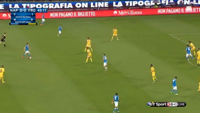 Marek Hamsik Goal - Napoli 1-0 Frosinone - 14.05.2016