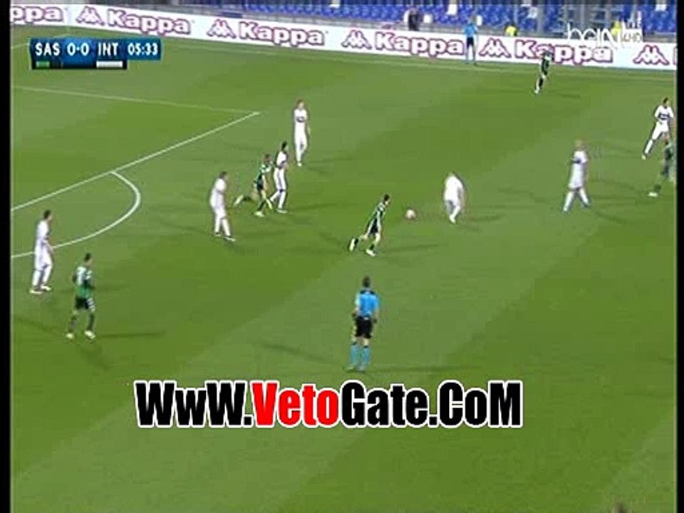 "انتر ميلان" يتأخر بثلاثيه امام ساسولو