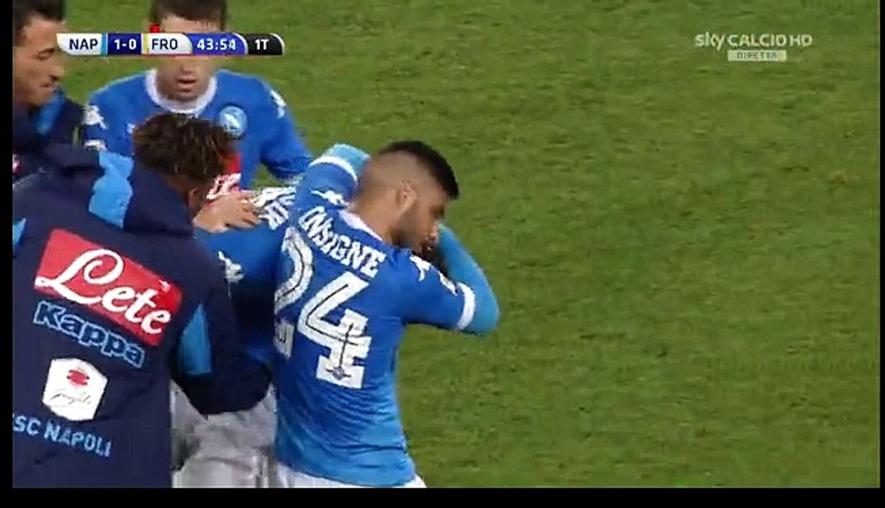Hamsik Gooal  Napoli 1-0 Frossinore 14.05.2016