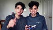 BLINDFOLDED MAKEUP CHALLENGE -- Lucas and Marcus