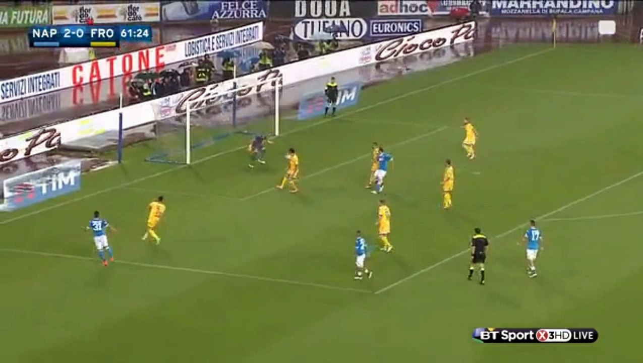 Gonzalo Higuain Goal - Napoli 3-0 Frosinone - 14.05.2016