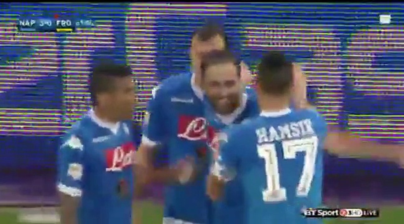 Higuain GOAL (3:0) Napoli vs Frosinone 14/05/2016 HD
