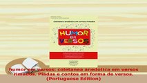 PDF  humor em versos coletanea anedotica em versos rimados Piadas e contos em forma de Free Books