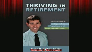READ book  Thriving in Retirement Full EBook
