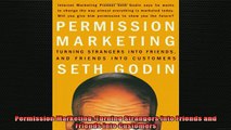 READ book  Permission Marketing Turning Strangers into Friends and Friends into Customers Full EBook