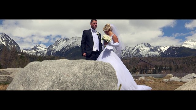 SVADBA - klip z fotenia (Vysoké Tatry - Štrbské Pleso) - kameraman na svadbu - Robo Video / fotograf: Vladimír Citriak