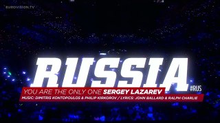 Sergey Lazarev - You Are The Only One (Russia) at the Grand Final Eurovision Song Contest 2016