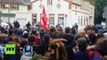 France - Police unleash tear gas on anti-labour reform protesters in Toulouse