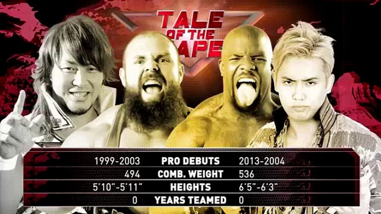 Attractive Japanese Wrestler & MOOSE vs. Big Mike & Another Attractive Japanese Wrestler