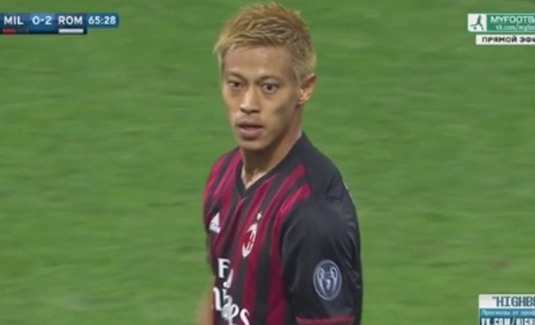 本田圭佑タッチ集 ローマ戦 Keisuke Honda Vs Roma 15 05 16 動画 Dailymotion