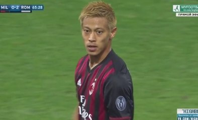 本田圭佑タッチ集 ローマ戦 Keisuke Honda vs Roma 15.05.2016