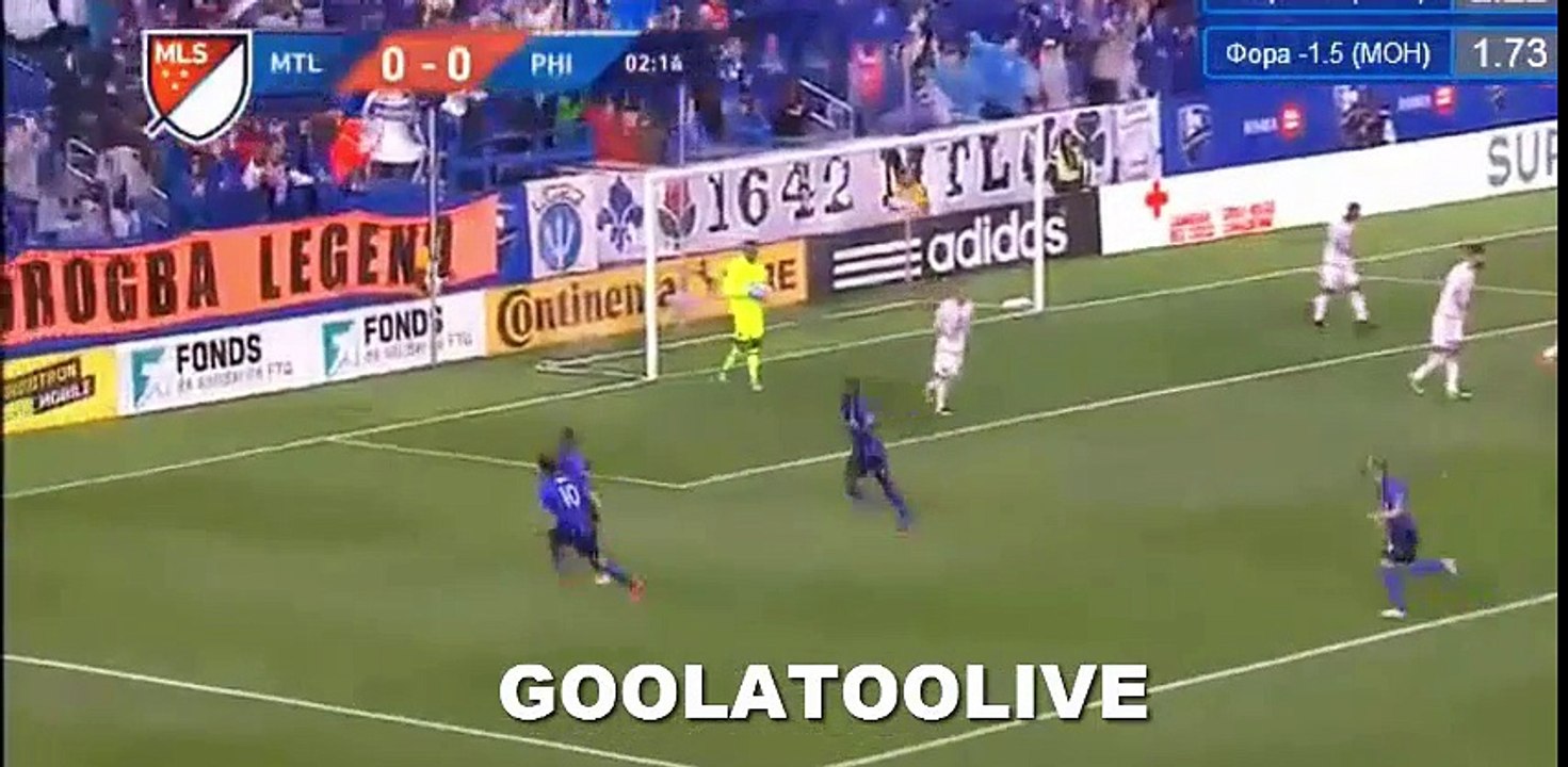 Goal Drogba Montreal Impact vs Philadelphia Union (USA MLS 14.05.2016)
