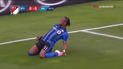 Didier Drogba Powerful Half-Volley Goal vs Philadelphia!