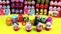 1000 eggs with surprise toys Peppa Pig - Kinder Eggs Disney Pixar Cars 2 - Mickey Mouse Surprise