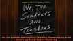 FREE PDF  We the Students and Teachers Teaching Democratically in the History and Social Studies  DOWNLOAD ONLINE