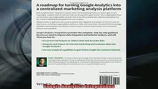 FREE EBOOK ONLINE  Google Analytics Integrations Full EBook