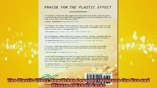 READ book  The Plastic Effect How Urban Legends Influence the Use and Misuse of Credit Cards Free Online