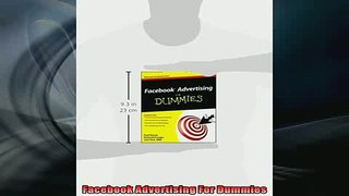 READ book  Facebook Advertising For Dummies Full Free
