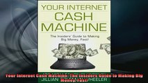 Downlaod Full PDF Free  Your Internet Cash Machine The Insiders Guide to Making Big Money Fast Free Online