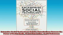 READ book  Enterprise Social Technology Helping Organizations Harness the Power of Social Media Online Free