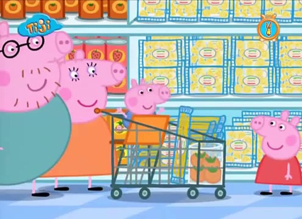 Peppa pig français Le supermarche
