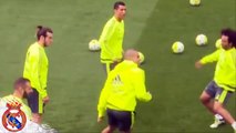 Cristiano Ronaldo Amazing Skills on Real Madrid Training 13-05-2016.