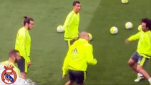 Cristiano Ronaldo Amazing Skills on Real Madrid Training 13-05-2016