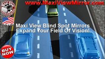 Motorcycle Mirror |Maxi View Mirrors | Worlds Best Blind Spot Safety Mirror