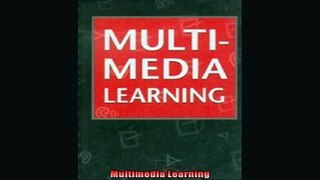 Free PDF Downlaod  Multimedia Learning READ ONLINE