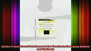 READ book  Online Professional Development for Teachers Emerging Models and Methods  DOWNLOAD ONLINE