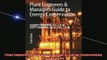 READ book  Plant Engineers and Managers Guide to Energy Conservation Tenth Edition Online Free