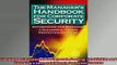 READ FREE Ebooks  The Managers Handbook for Corporate Security Establishing and Managing a Successful Free Online