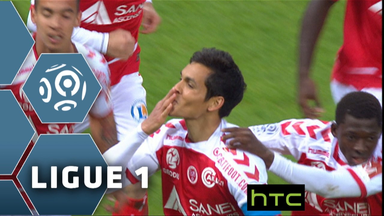 But Aissa MANDI (14ème) / Stade de Reims - Olympique Lyonnais - (4-1) - (REIMS-OL) / 2015-16